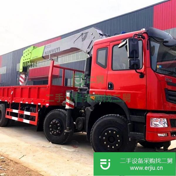 江蘇出售二手東風(fēng)華神T5前四后八14噸隨車吊