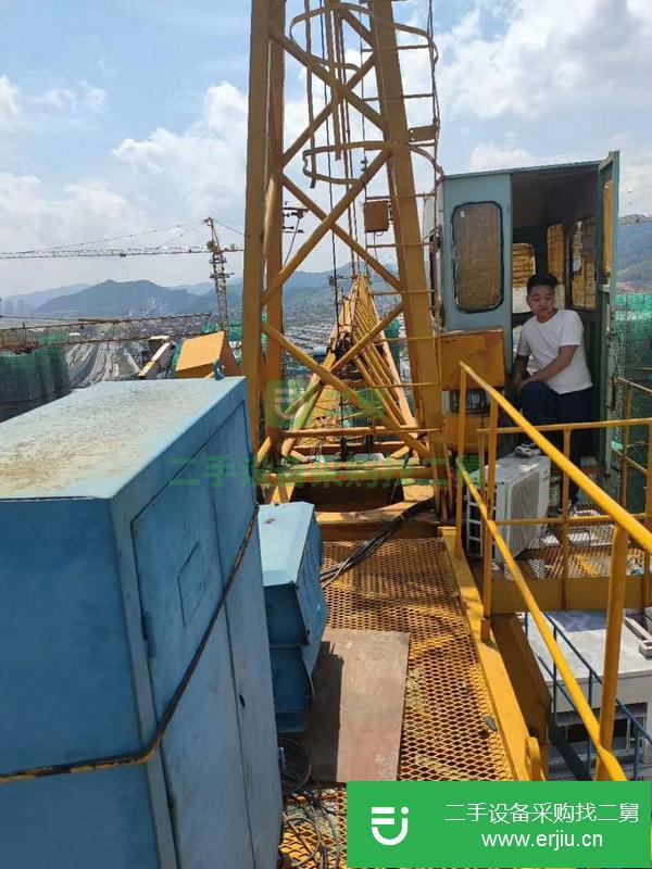 浙江出售二手08年浙江建機5710標高塔吊