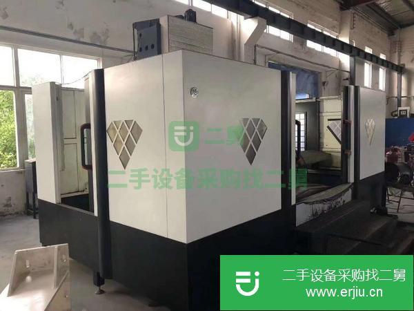 黑龍江出售二手太標數控臥式銑床，新代21MA系統