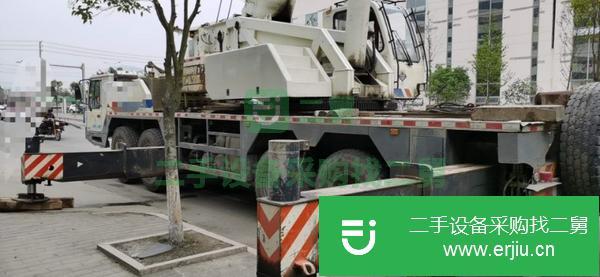 浙江出售二手12年國三中聯80v汽車吊