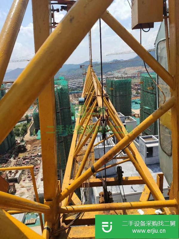 浙江出售二手08年浙江建機5710標高塔吊