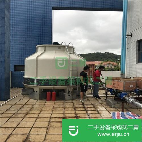 廣東出售二手LXT-125T圓形玻璃鋼冷卻塔