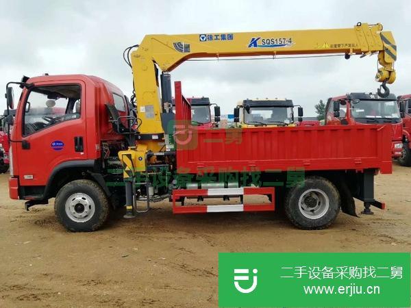 湖北出售二手徐工6.3噸隨車吊
