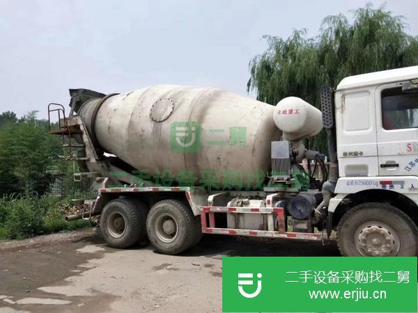 寧夏出售二手德龍12方攪拌罐車