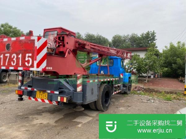 天津出售二手電噴八噸吊車手續(xù)齊全