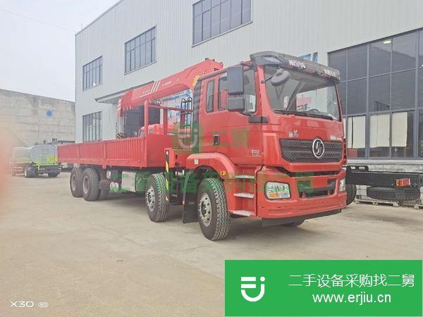 新疆出售三一12噸國六前四后八350馬力隨車吊上戶無憂