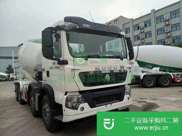 河南出售二手12方輕量化豪沃攪拌車
