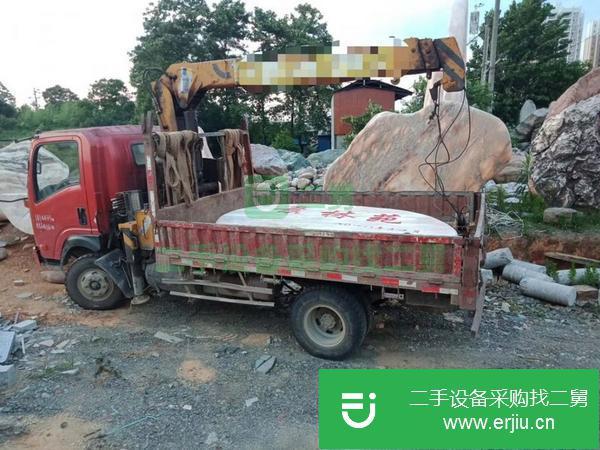 湖北出售二手徐工4噸吊車，120馬力，貨箱3米5，手續(xù)齊全