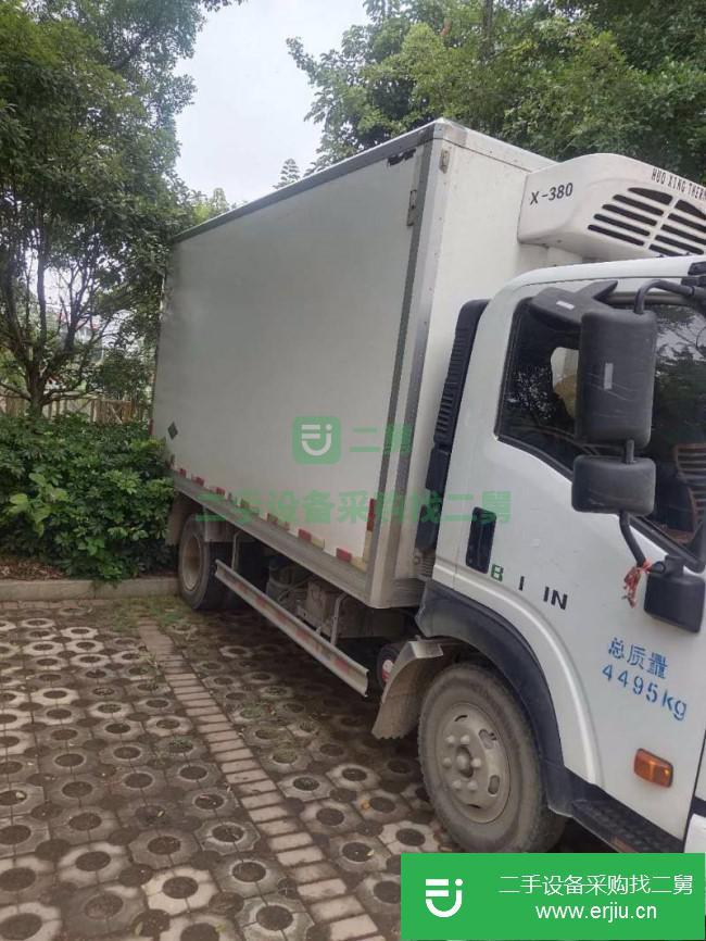廣西出售二手重汽王牌冷藏車