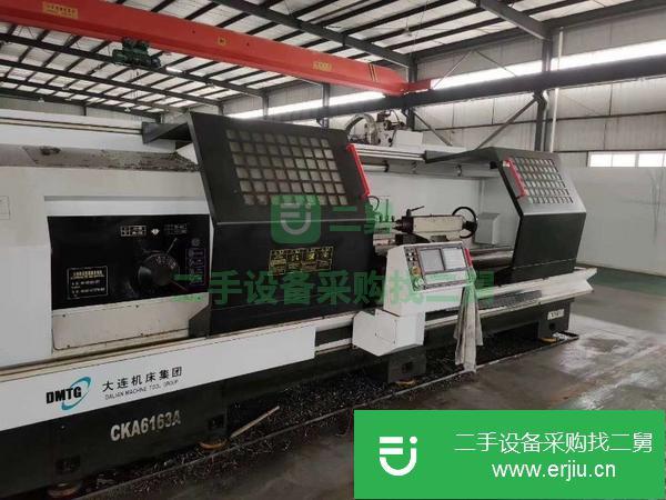 安徽出售二手大連CKA6163Ax3米數控車床廣數980TDC系統