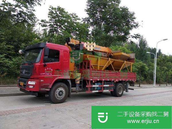 廣東出售二手8噸陜汽軒德隨車吊