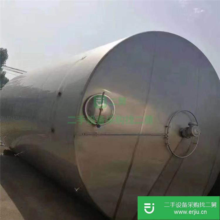 山東出售二手不銹鋼儲罐