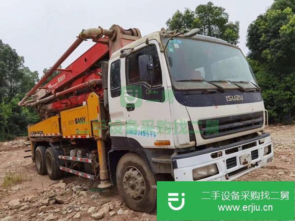 湖南出售二手三一37米泵車車況良好手續齊全