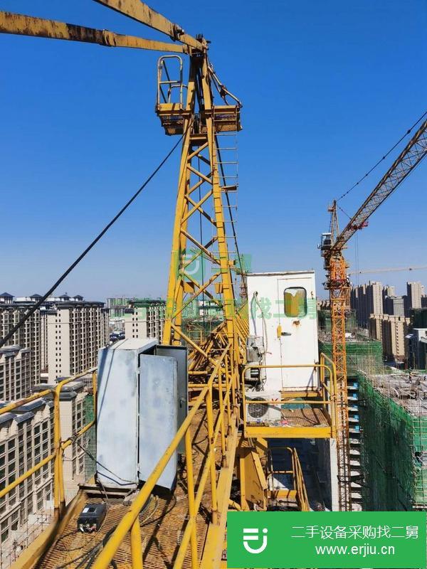天津出售二手浙江建機5710.22節高度塔吊