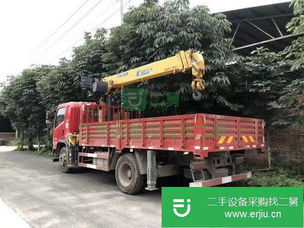 湖北出售二手徐工6.3噸4節臂140馬力吊車