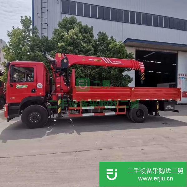 河南出售二手三一8噸隨車吊