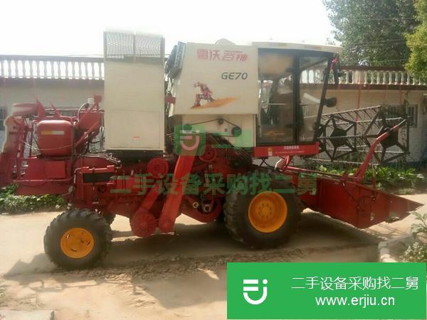 河南出售二手福田GE70收割機
