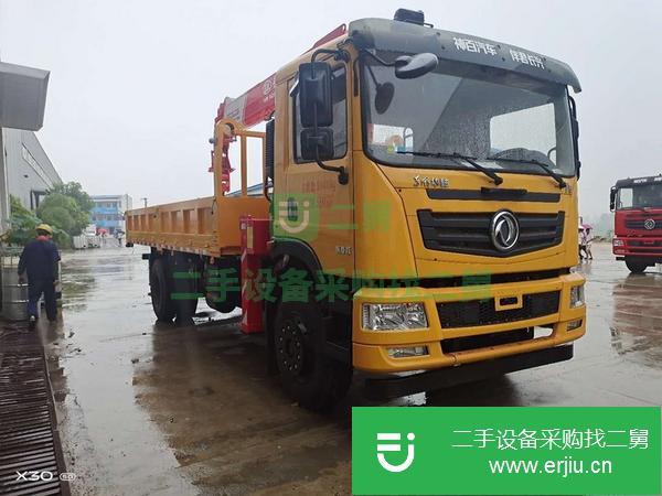 甘肅出售二手華神T5八噸隨車吊玉柴200馬力