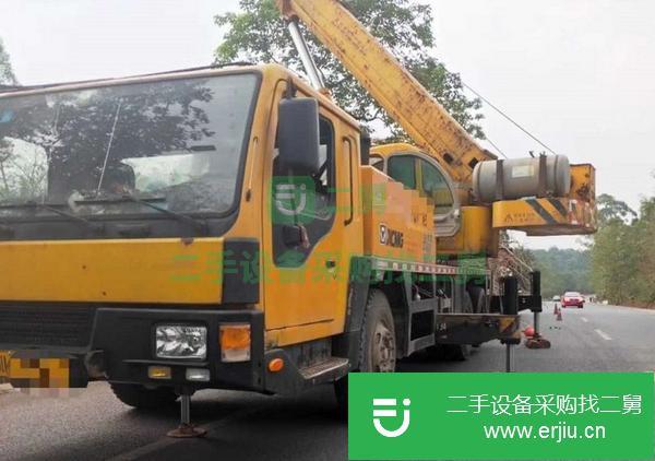 湖南出售二手徐工吊車，手續齊全，電腦空調都是好的