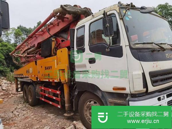 河南出售二手三一11年40米泵車