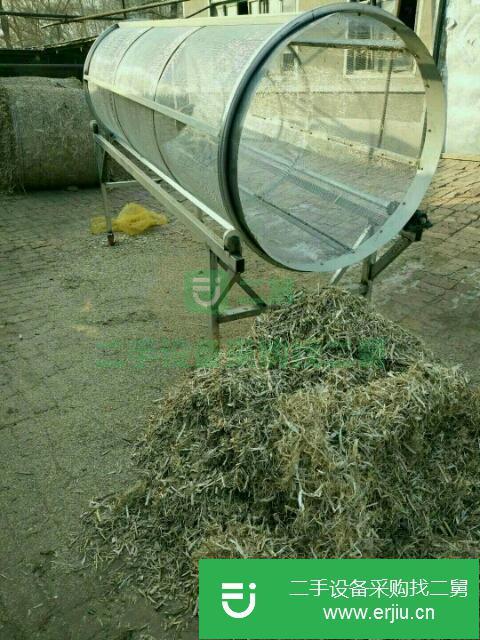 內蒙古出售二手牛羊電動滾筒篩草機