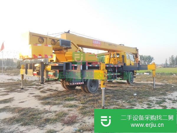 河南出售二手龍峰十六噸吊車