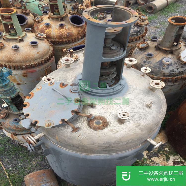 山東出售二手2噸不銹鋼反應(yīng)釜