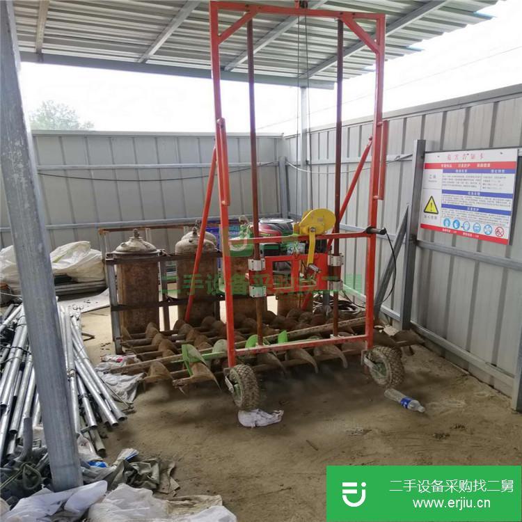 河南出售二手XN-909防洪搶險用螺旋防洪樁打洞機