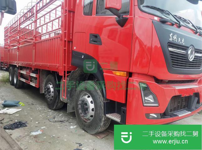 江西出售二手東風天龍倉柵載貨車