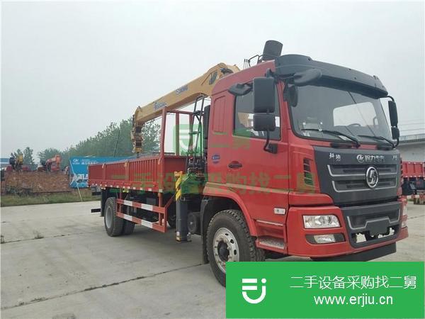 湖北出售二手陜汽軒德單橋8噸隨車吊