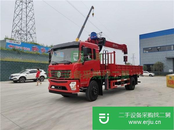 湖北出售二手東風單橋8噸吊車 160馬力