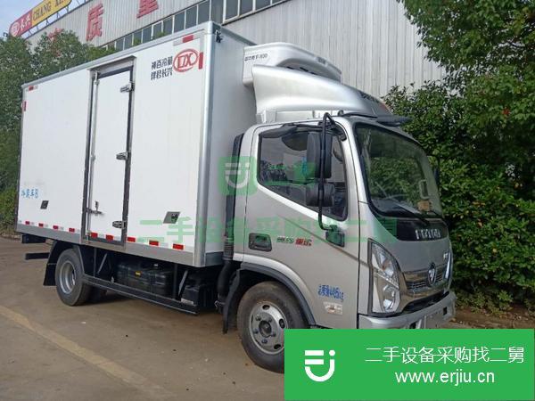陜西出售二手福田奧鈴4.2米冷藏車
