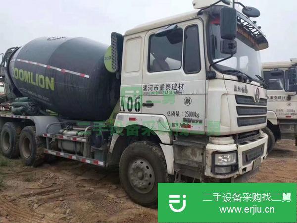 山東出售二手國四德龍水泥混凝土攪拌車