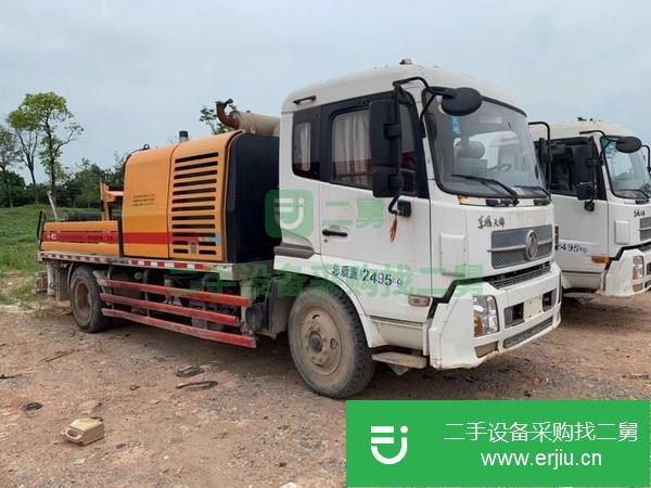 湖南出售二手國四三一10018車載泵車況極品