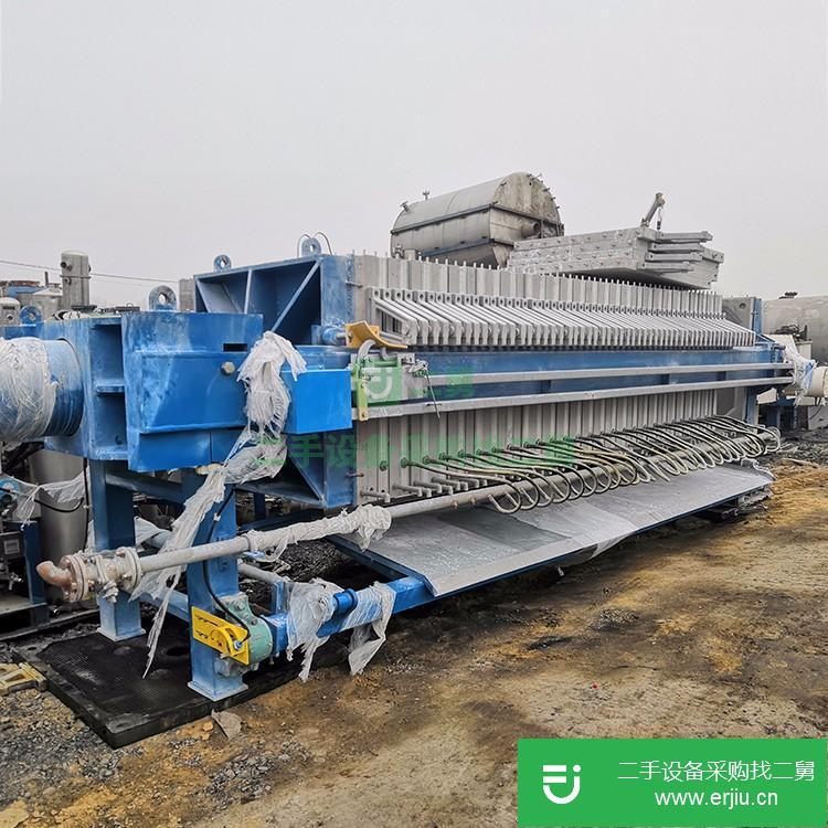 山東出售二手污泥脫水壓濾機