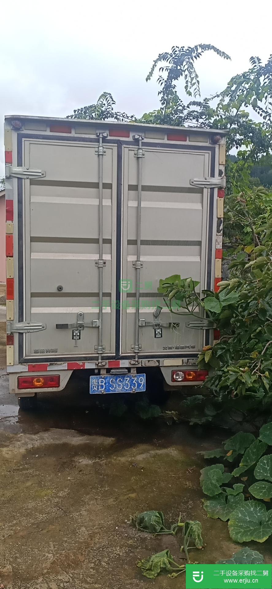 貴州出售二手福田祥菱箱式貨車
