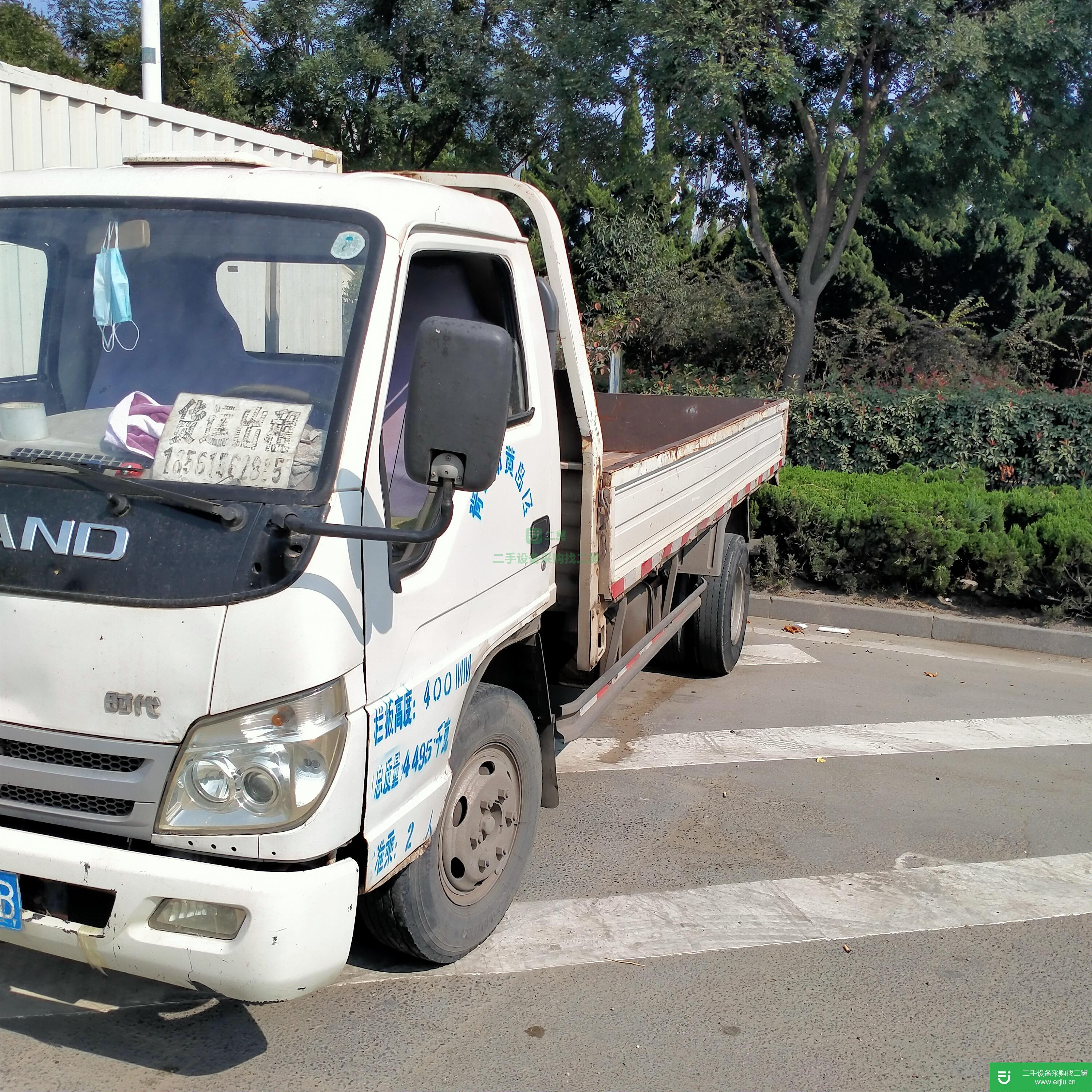 山東出售二手福田時代90馬力貨車