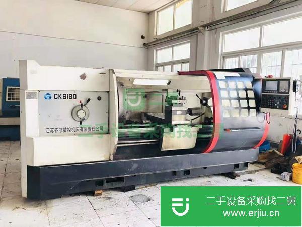 江蘇出售二手齊航CK6180數控臥式車床