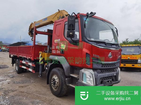 湖北出售二手徐工10噸四節臂200馬力隨車吊
