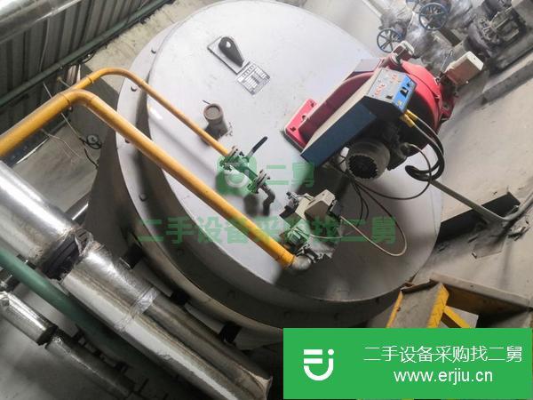 江蘇出售二手2噸燃氣導熱油鍋爐，手續齊全