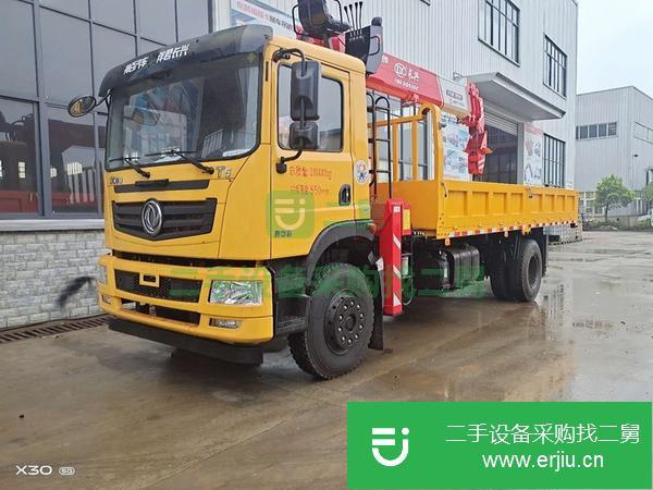 甘肅出售二手華神T5八噸隨車吊玉柴200馬力