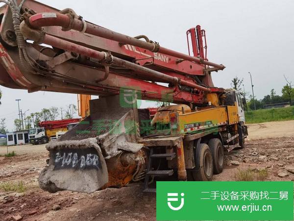 廣東出售二手三一09年37米泵車