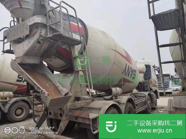 江蘇出售二手國五輕量化大12方三一攪拌車