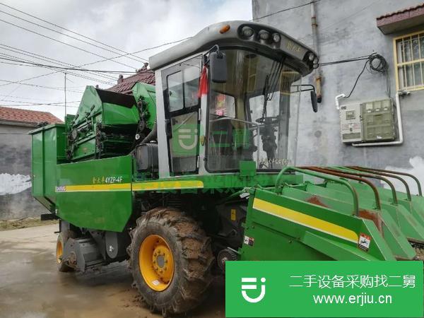 山東出售二手金大豐玉米收割機