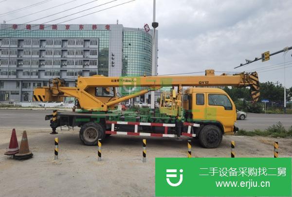 河北出售二手09年柳工大八噸四節臂汽車吊