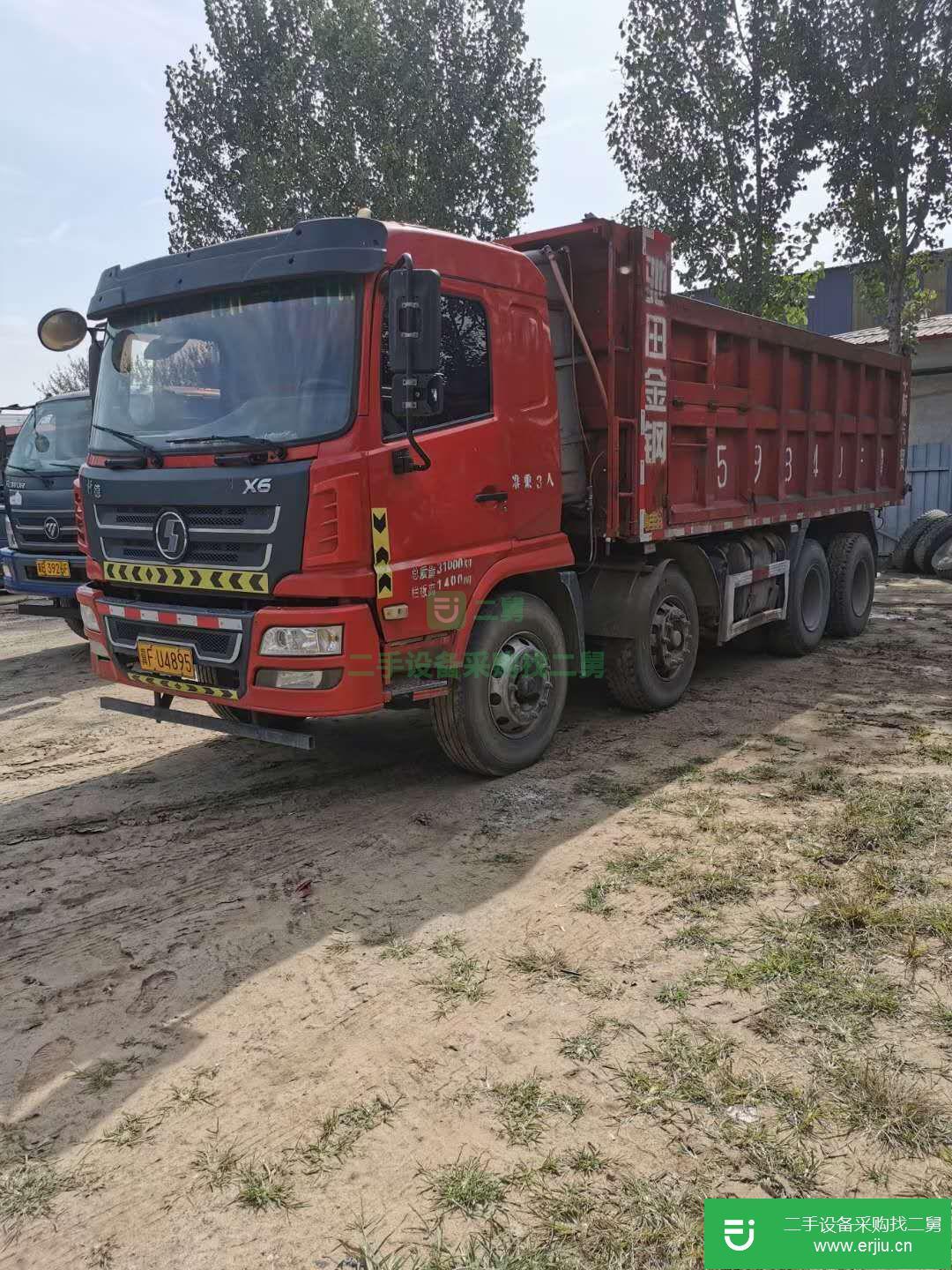 河北出售二手陜汽270馬力自卸車