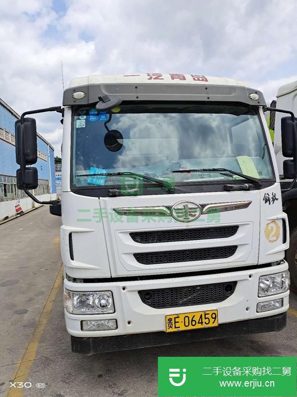 天津出售二手國(guó)五10018車載泵手續(xù)齊全