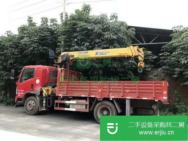 湖北出售二手徐工6.3噸4節臂140馬力吊車