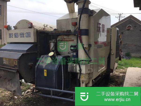 安徽出售二手沃得水稻收割機