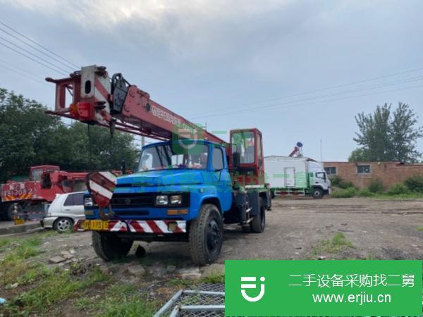 天津出售二手電噴八噸吊車手續(xù)齊全